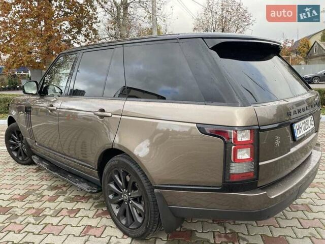 Коричневий Ленд Ровер Рендж Ровер, об'ємом двигуна 2.99 л та пробігом 242 тис. км за 26900 $, фото 3 на Automoto.ua