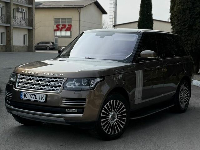 Коричневый Ленд Ровер Рендж Ровер, объемом двигателя 3 л и пробегом 205 тыс. км за 26900 $, фото 7 на Automoto.ua