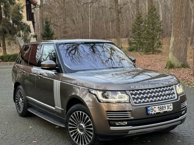 Коричневый Ленд Ровер Рендж Ровер, объемом двигателя 3 л и пробегом 200 тыс. км за 28900 $, фото 3 на Automoto.ua