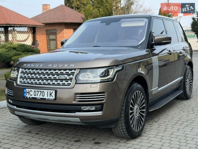 Коричневый Ленд Ровер Рендж Ровер, объемом двигателя 3 л и пробегом 205 тыс. км за 26900 $, фото 12 на Automoto.ua