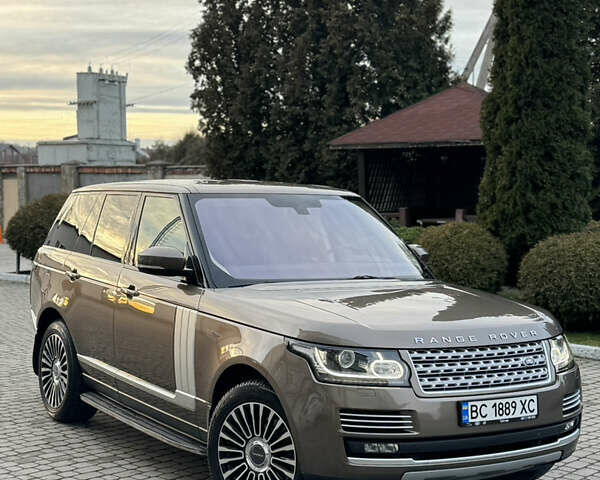 Коричневий Ленд Ровер Рендж Ровер, об'ємом двигуна 3 л та пробігом 205 тис. км за 28900 $, фото 1 на Automoto.ua