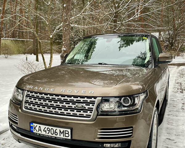 Коричневый Ленд Ровер Рендж Ровер, объемом двигателя 2.99 л и пробегом 144 тыс. км за 37500 $, фото 1 на Automoto.ua
