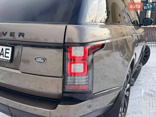 Коричневый Ленд Ровер Рендж Ровер, объемом двигателя 3 л и пробегом 240 тыс. км за 27000 $, фото 8 на Automoto.ua