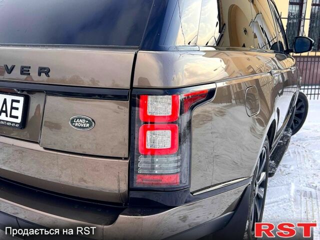 Коричневий Ленд Ровер Рендж Ровер, об'ємом двигуна 3 л та пробігом 24000 тис. км за 28000 $, фото 5 на Automoto.ua