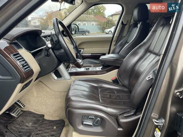 Коричневий Ленд Ровер Рендж Ровер, об'ємом двигуна 2.99 л та пробігом 242 тис. км за 26900 $, фото 6 на Automoto.ua