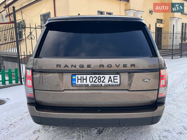 Коричневый Ленд Ровер Рендж Ровер, объемом двигателя 3 л и пробегом 240 тыс. км за 27000 $, фото 6 на Automoto.ua