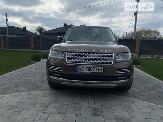 Коричневый Ленд Ровер Рендж Ровер, объемом двигателя 2.99 л и пробегом 203 тыс. км за 30500 $, фото 4 на Automoto.ua