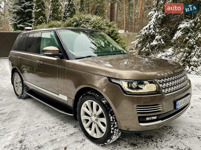 Коричневый Ленд Ровер Рендж Ровер, объемом двигателя 2.99 л и пробегом 144 тыс. км за 37500 $, фото 3 на Automoto.ua