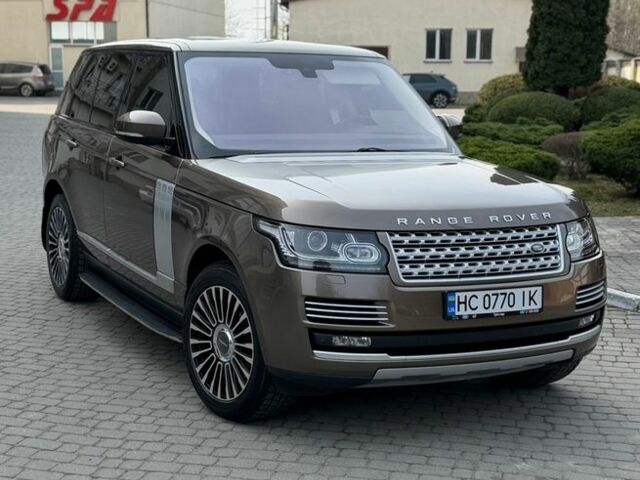 Коричневый Ленд Ровер Рендж Ровер, объемом двигателя 3 л и пробегом 205 тыс. км за 26900 $, фото 4 на Automoto.ua