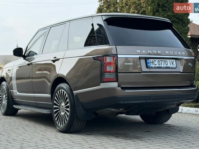 Коричневый Ленд Ровер Рендж Ровер, объемом двигателя 3 л и пробегом 205 тыс. км за 26900 $, фото 18 на Automoto.ua