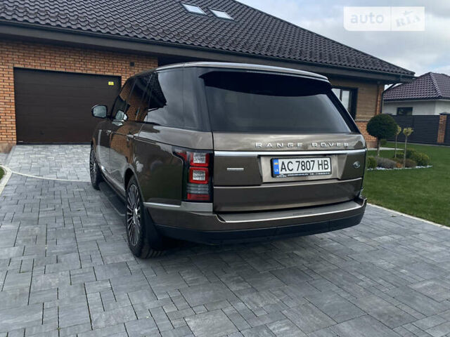 Коричневый Ленд Ровер Рендж Ровер, объемом двигателя 2.99 л и пробегом 203 тыс. км за 30500 $, фото 1 на Automoto.ua