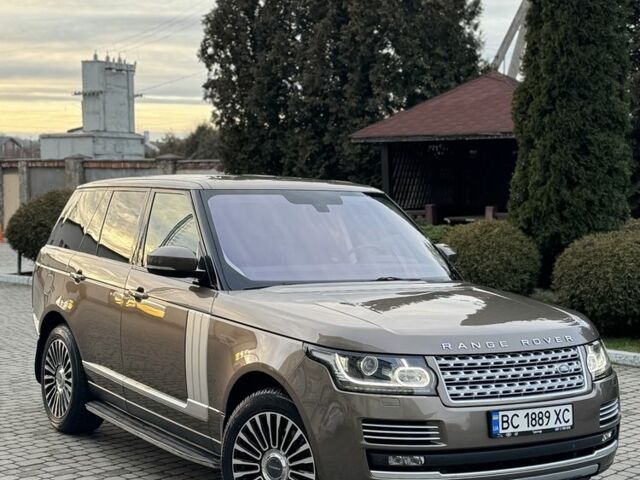 Коричневый Ленд Ровер Рендж Ровер, объемом двигателя 3 л и пробегом 200 тыс. км за 28900 $, фото 1 на Automoto.ua