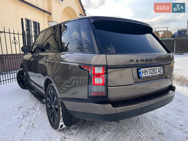 Коричневый Ленд Ровер Рендж Ровер, объемом двигателя 3 л и пробегом 240 тыс. км за 27000 $, фото 4 на Automoto.ua