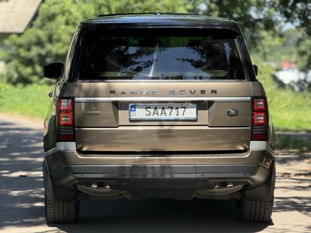 Коричневый Ленд Ровер Рендж Ровер, объемом двигателя 4.4 л и пробегом 200 тыс. км за 37700 $, фото 9 на Automoto.ua