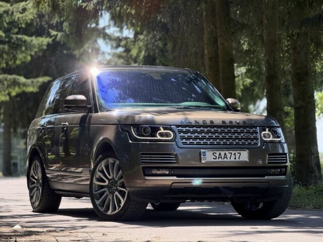 Коричневый Ленд Ровер Рендж Ровер, объемом двигателя 4.4 л и пробегом 200 тыс. км за 37700 $, фото 4 на Automoto.ua