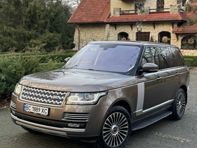 Коричневый Ленд Ровер Рендж Ровер, объемом двигателя 3 л и пробегом 200 тыс. км за 28900 $, фото 2 на Automoto.ua