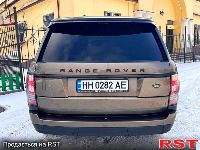 Коричневий Ленд Ровер Рендж Ровер, об'ємом двигуна 3 л та пробігом 24000 тис. км за 28000 $, фото 4 на Automoto.ua