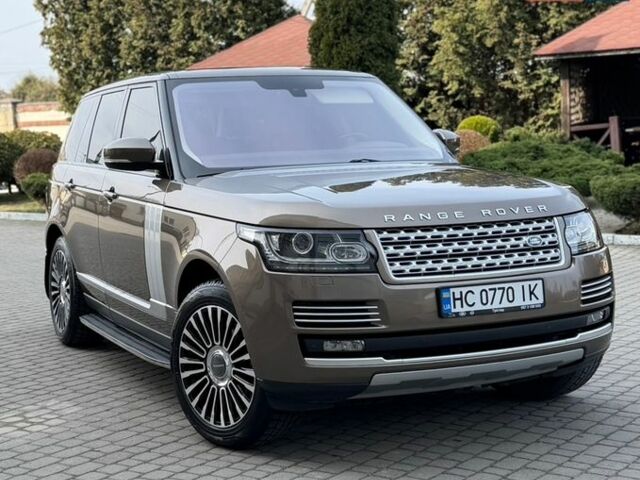 Коричневый Ленд Ровер Рендж Ровер, объемом двигателя 3 л и пробегом 205 тыс. км за 26900 $, фото 3 на Automoto.ua