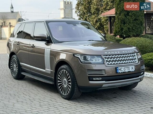 Коричневый Ленд Ровер Рендж Ровер, объемом двигателя 3 л и пробегом 205 тыс. км за 26900 $, фото 2 на Automoto.ua
