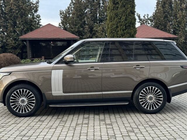 Коричневый Ленд Ровер Рендж Ровер, объемом двигателя 3 л и пробегом 200 тыс. км за 28900 $, фото 7 на Automoto.ua