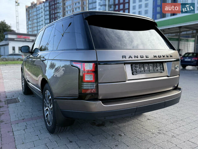 Коричневый Ленд Ровер Рендж Ровер, объемом двигателя 2.99 л и пробегом 127 тыс. км за 43000 $, фото 7 на Automoto.ua