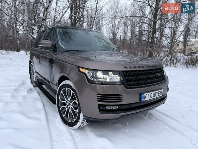 Коричневый Ленд Ровер Рендж Ровер, объемом двигателя 2.99 л и пробегом 128 тыс. км за 40500 $, фото 1 на Automoto.ua