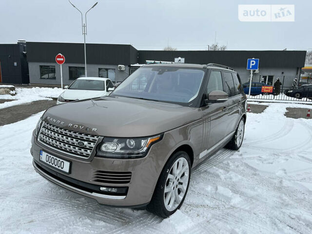 Коричневий Ленд Ровер Рендж Ровер, об'ємом двигуна 2.99 л та пробігом 125 тис. км за 49900 $, фото 1 на Automoto.ua