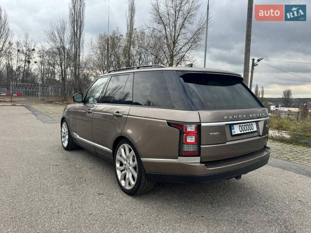 Коричневий Ленд Ровер Рендж Ровер, об'ємом двигуна 2.99 л та пробігом 140 тис. км за 45900 $, фото 5 на Automoto.ua