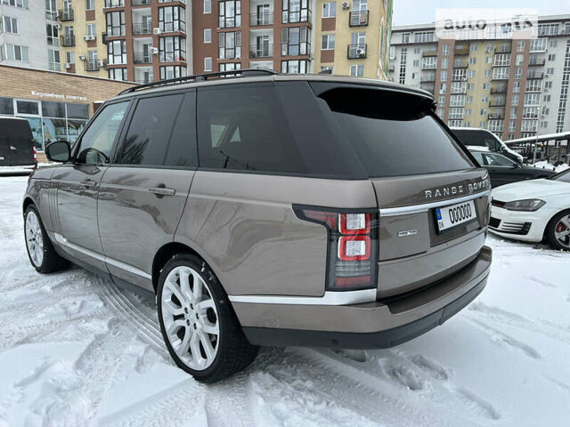 Коричневий Ленд Ровер Рендж Ровер, об'ємом двигуна 2.99 л та пробігом 125 тис. км за 49900 $, фото 10 на Automoto.ua