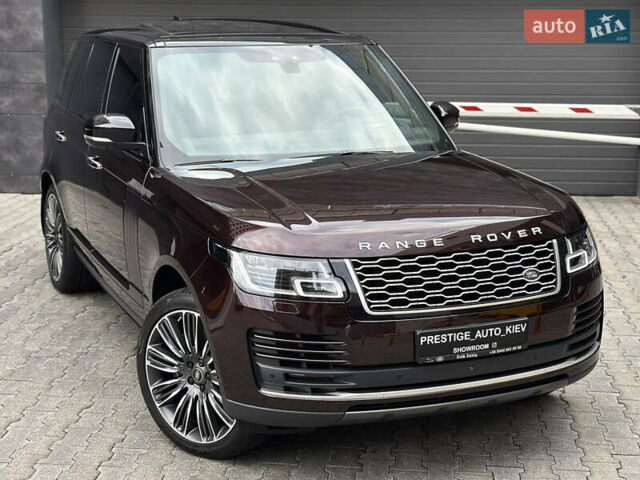 Ленд Ровер Рендж Ровер 2018 в Киеве на Automoto.ua Коричневый Ленд Ровер Рендж Ровер, объемом двигателя 4.37 л и пробегом 37 тыс. км за 105000 $, фото 1 на Automoto.ua