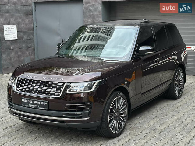 Ленд Ровер Рендж Ровер 2018 в Киеве на Automoto.ua Коричневый Ленд Ровер Рендж Ровер, объемом двигателя 4.37 л и пробегом 37 тыс. км за 105000 $, фото 7 на Automoto.ua