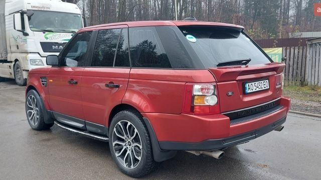 Червоний Ленд Ровер Рендж Ровер, об'ємом двигуна 4.2 л та пробігом 268 тис. км за 7300 $, фото 12 на Automoto.ua