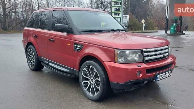 Червоний Ленд Ровер Рендж Ровер, об'ємом двигуна 4.2 л та пробігом 268 тис. км за 8300 $, фото 14 на Automoto.ua
