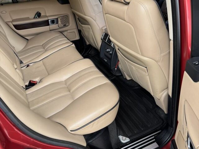 Ленд Ровер Рендж Ровер 2007 в Днепре (Днепропетровске) на Automoto.ua Красный Ленд Ровер Рендж Ровер, объемом двигателя 4.4 л и пробегом 190 тыс. км за 12500 $, фото 11 на Automoto.ua