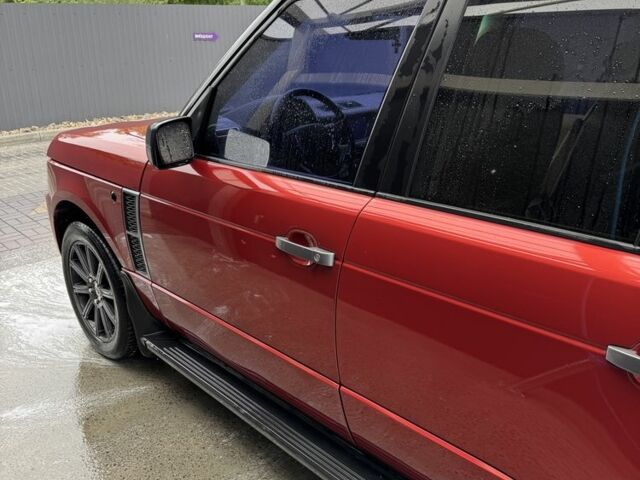 Ленд Ровер Рендж Ровер 2007 в Днепре (Днепропетровске) на Automoto.ua Красный Ленд Ровер Рендж Ровер, объемом двигателя 4.4 л и пробегом 190 тыс. км за 12500 $, фото 3 на Automoto.ua