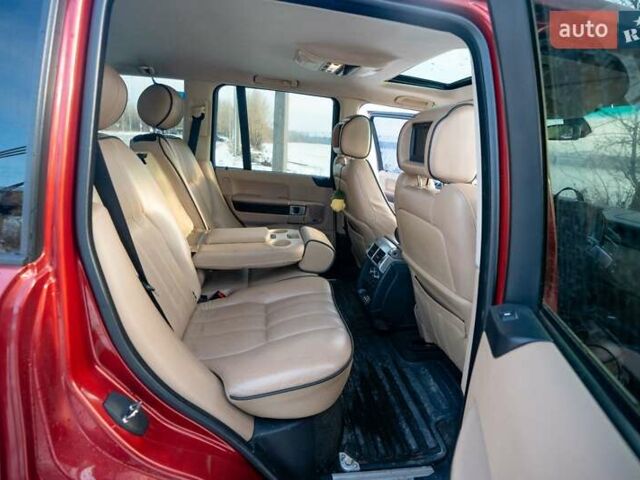 Червоний Ленд Ровер Рендж Ровер, об'ємом двигуна 4.2 л та пробігом 406 тис. км за 9520 $, фото 14 на Automoto.ua