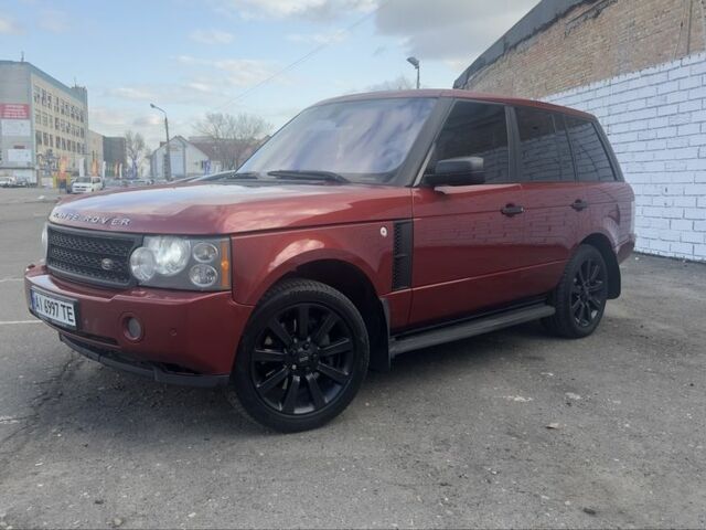 Красный Ленд Ровер Рендж Ровер, объемом двигателя 4.2 л и пробегом 350 тыс. км за 8700 $, фото 1 на Automoto.ua