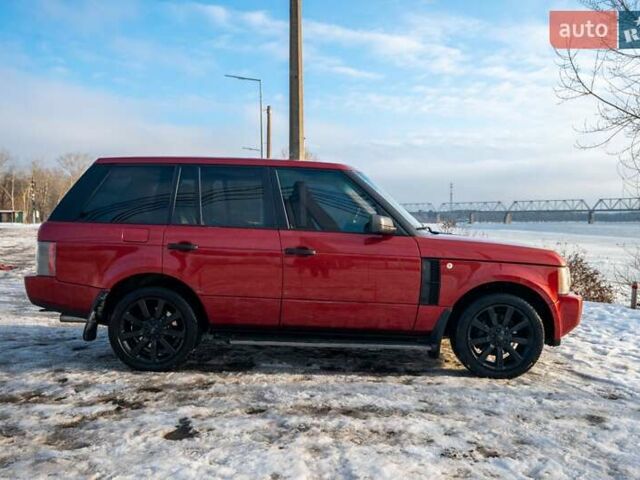 Червоний Ленд Ровер Рендж Ровер, об'ємом двигуна 4.2 л та пробігом 406 тис. км за 9520 $, фото 3 на Automoto.ua