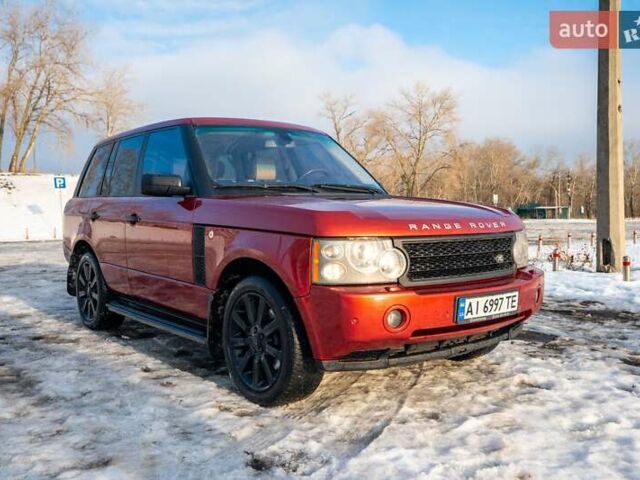Червоний Ленд Ровер Рендж Ровер, об'ємом двигуна 4.2 л та пробігом 406 тис. км за 9520 $, фото 2 на Automoto.ua