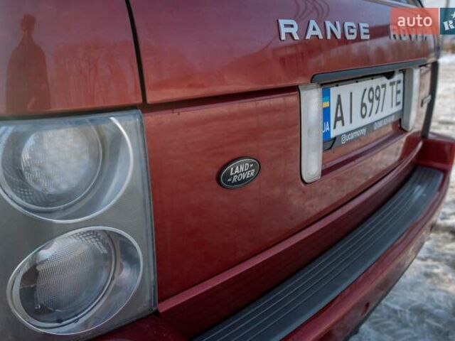 Червоний Ленд Ровер Рендж Ровер, об'ємом двигуна 4.2 л та пробігом 406 тис. км за 9520 $, фото 11 на Automoto.ua