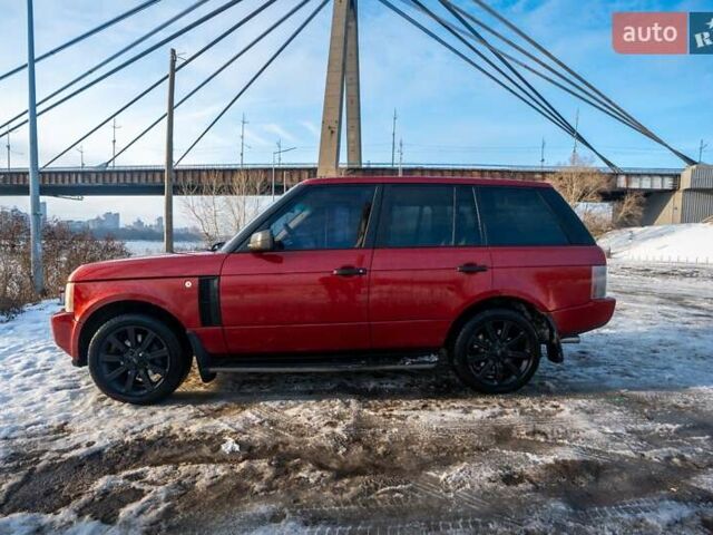 Червоний Ленд Ровер Рендж Ровер, об'ємом двигуна 4.2 л та пробігом 406 тис. км за 9520 $, фото 4 на Automoto.ua