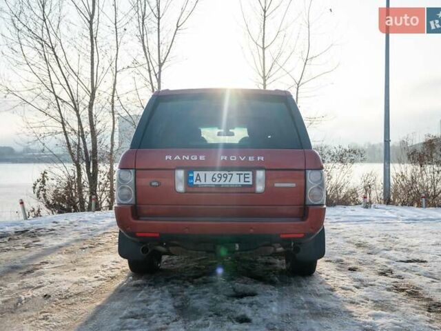 Червоний Ленд Ровер Рендж Ровер, об'ємом двигуна 4.2 л та пробігом 406 тис. км за 9520 $, фото 7 на Automoto.ua