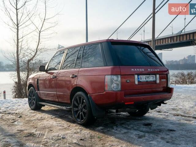 Червоний Ленд Ровер Рендж Ровер, об'ємом двигуна 4.2 л та пробігом 406 тис. км за 9520 $, фото 6 на Automoto.ua