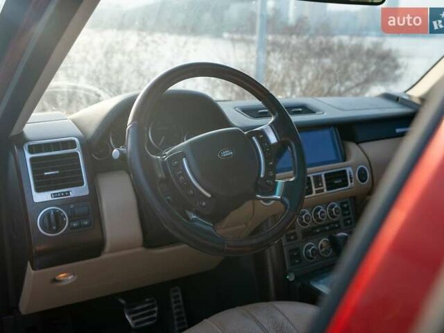 Червоний Ленд Ровер Рендж Ровер, об'ємом двигуна 4.2 л та пробігом 406 тис. км за 9520 $, фото 13 на Automoto.ua