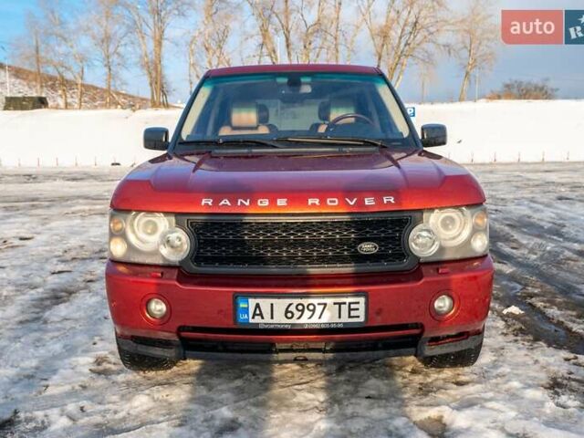 Червоний Ленд Ровер Рендж Ровер, об'ємом двигуна 4.2 л та пробігом 406 тис. км за 9520 $, фото 1 на Automoto.ua