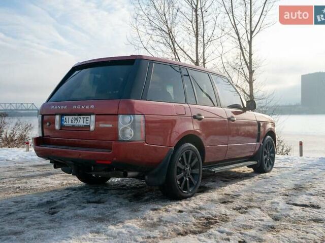 Червоний Ленд Ровер Рендж Ровер, об'ємом двигуна 4.2 л та пробігом 406 тис. км за 9520 $, фото 5 на Automoto.ua