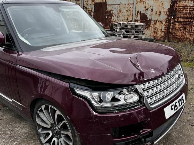 Красный Ленд Ровер Рендж Ровер, объемом двигателя 4.4 л и пробегом 69 тыс. км за 9500 $, фото 1 на Automoto.ua