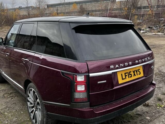 Красный Ленд Ровер Рендж Ровер, объемом двигателя 4.4 л и пробегом 69 тыс. км за 9500 $, фото 4 на Automoto.ua