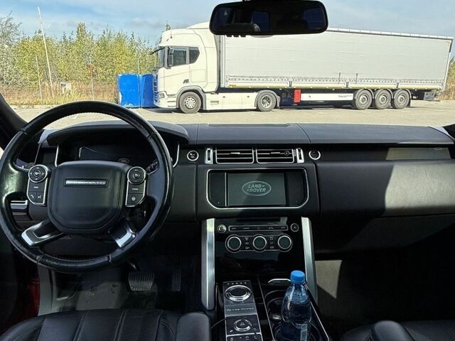 Червоний Ленд Ровер Рендж Ровер, об'ємом двигуна 2.99 л та пробігом 254 тис. км за 28499 $, фото 18 на Automoto.ua
