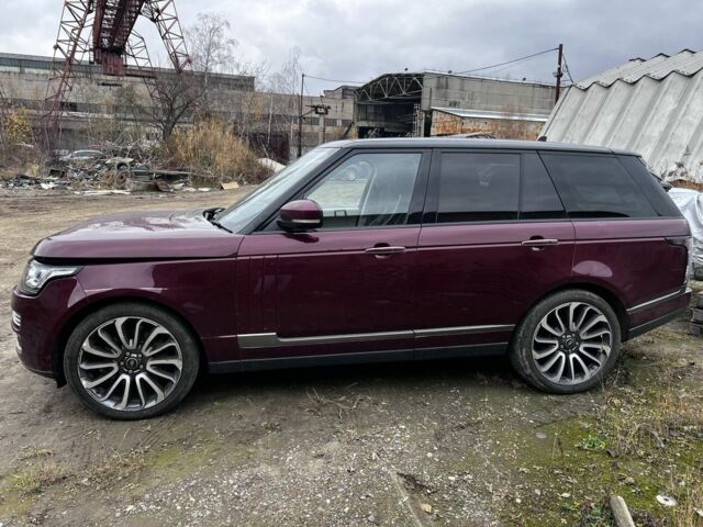 Красный Ленд Ровер Рендж Ровер, объемом двигателя 4.4 л и пробегом 69 тыс. км за 9500 $, фото 5 на Automoto.ua